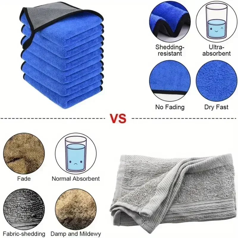 Araba Yıkama Havlusu 1/5 adet  - Microfiber Car Drying Towel Super Absorbent incelemesi ve fiyatı