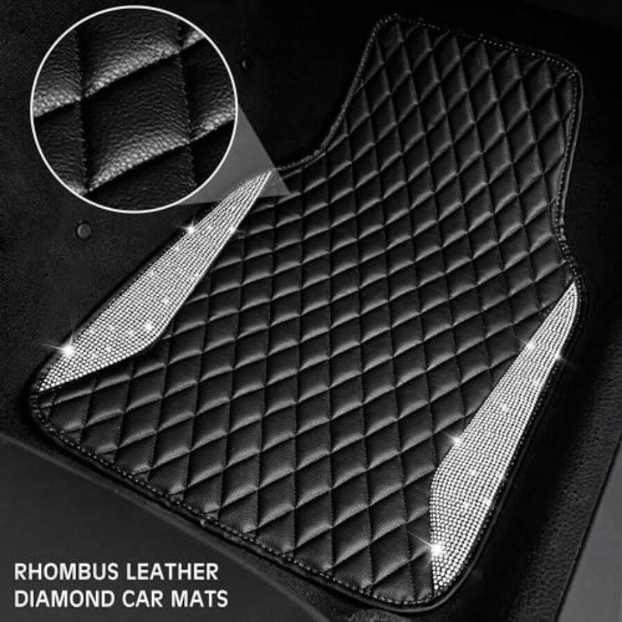 Deri Araba Paspasları Parlak E - Car Floor Mats Universal Waterproof Leather incelemesi ve fiyatı