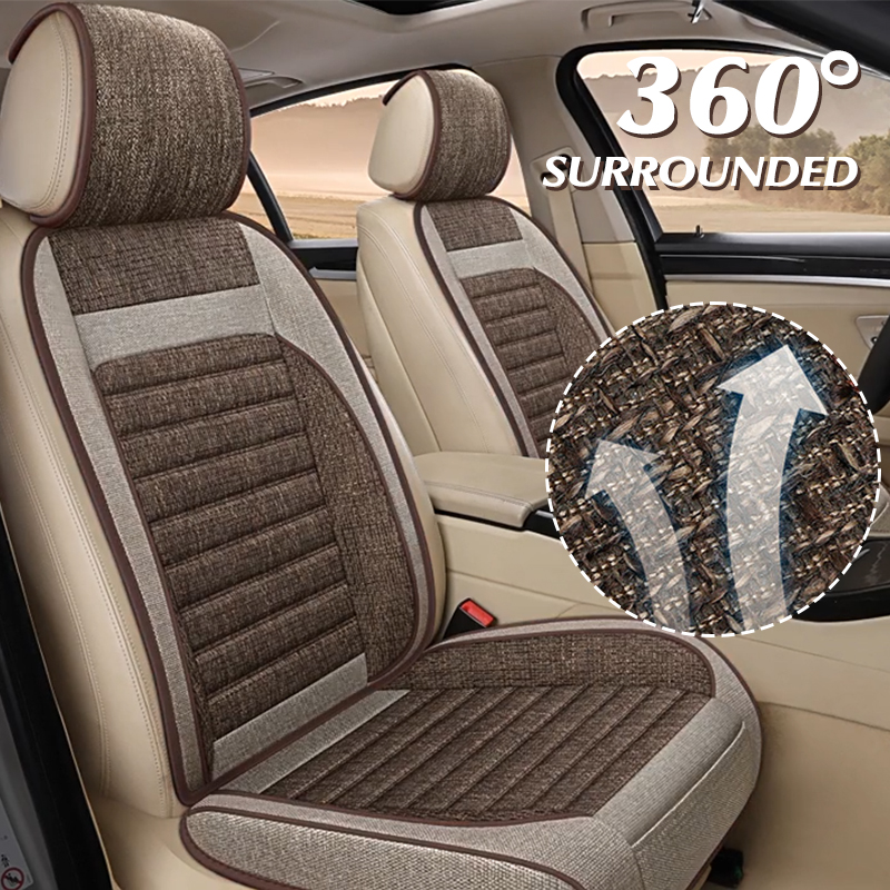 Evrensel Keten Tam Set Araba K - Leather Car Seat Covers Full Set Universal incelemesi ve fiyatı