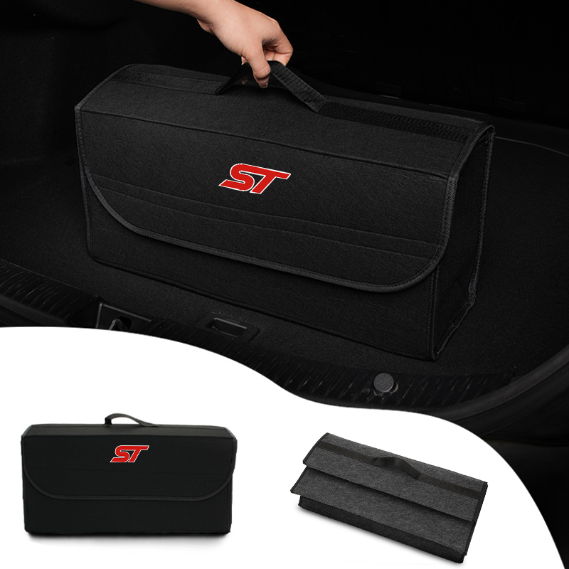 Ford ST Focus mk2 mk3 Fiesta m - Car Trunk Organizer Foldable Storage Box incelemesi ve fiyatı