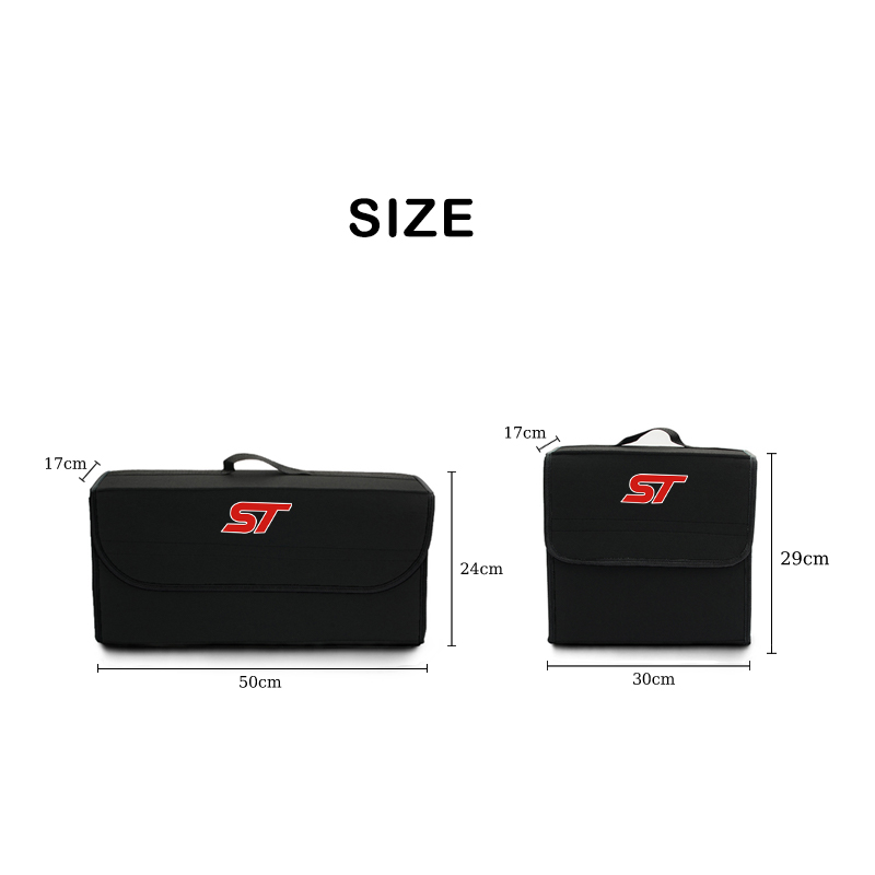 Ford ST Focus mk2 mk3 Fiesta m - Car Trunk Organizer Foldable Storage Box incelemesi ve fiyatı