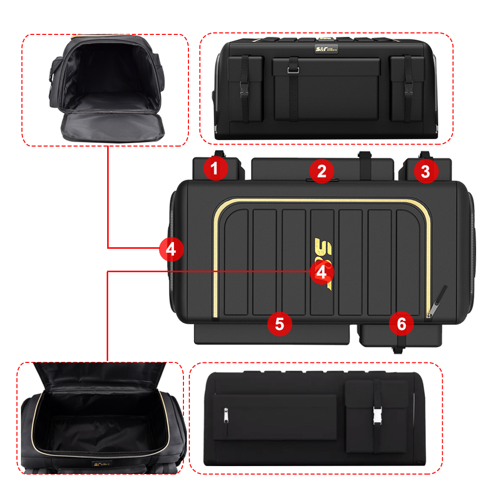 Evrensel araba gövde organizat - Car Trunk Organizer Foldable Storage Box incelemesi ve fiyatı