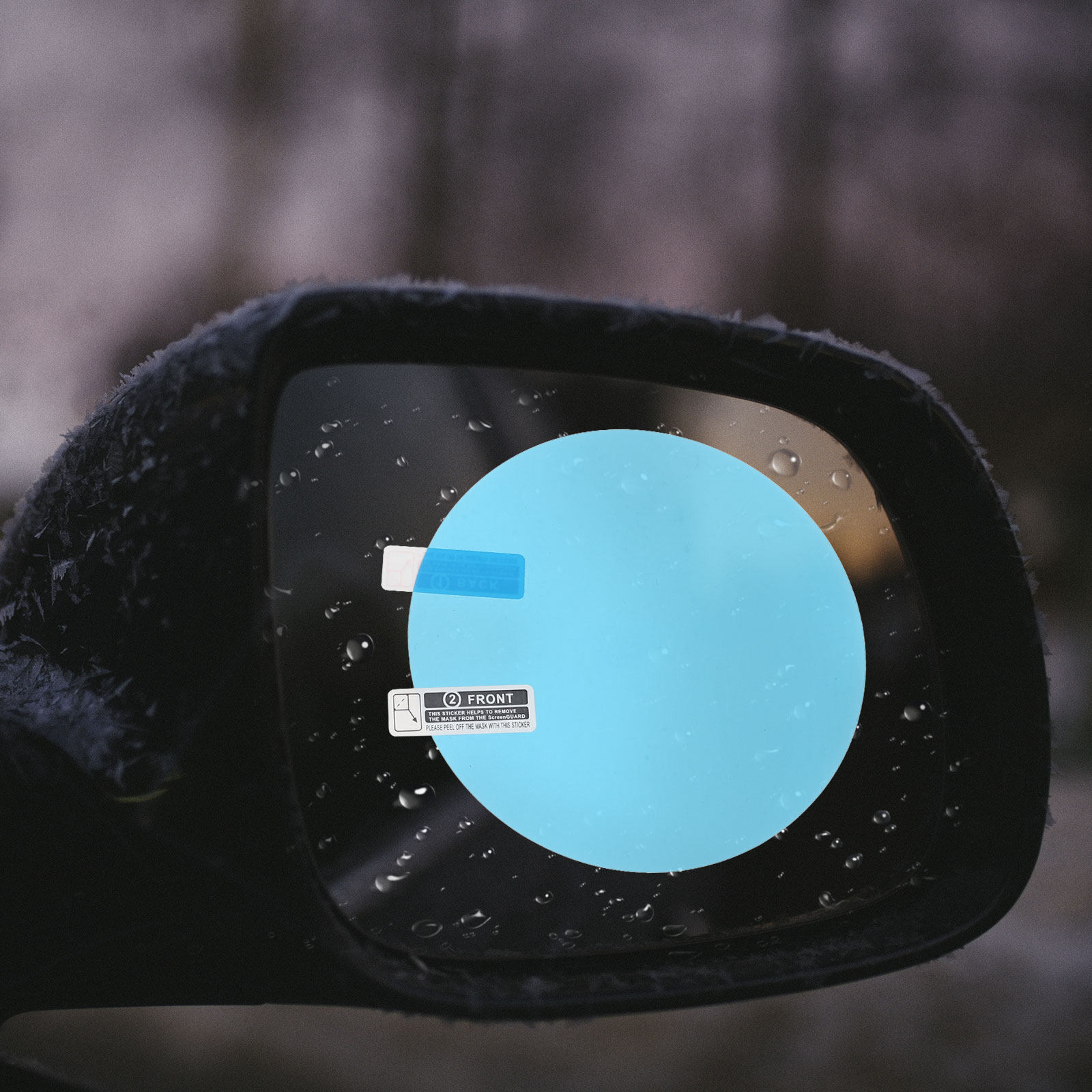 1 Çift Araba Dikiz Aynası Film - Anti Glare Car Rearview Mirror Film incelemesi ve fiyatı