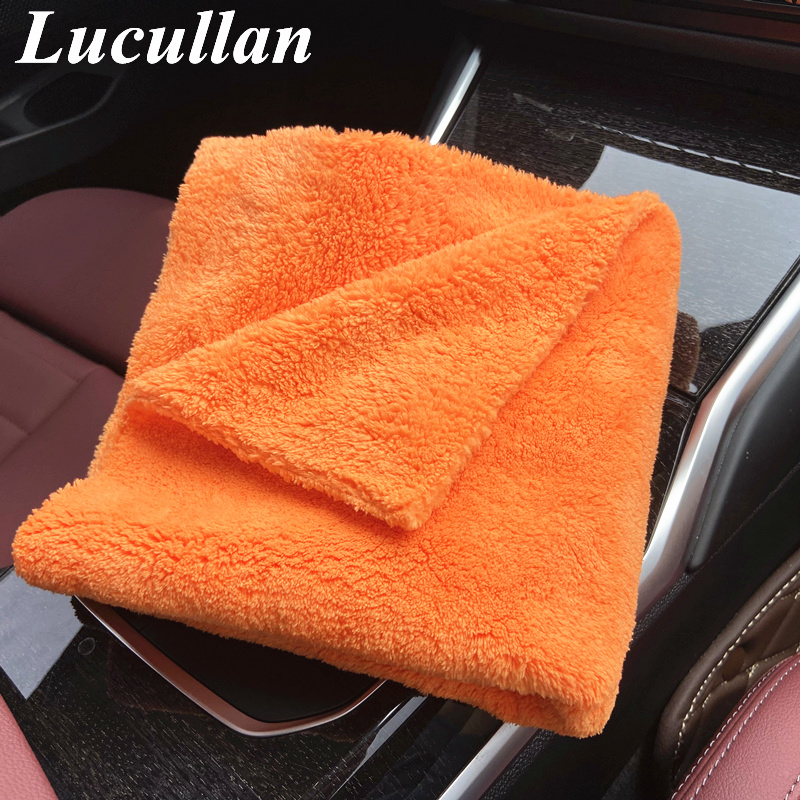 Lucullan 40x40 cm Turuncu Süpe - Microfiber Car Drying Towel Super Absorbent incelemesi ve fiyatı