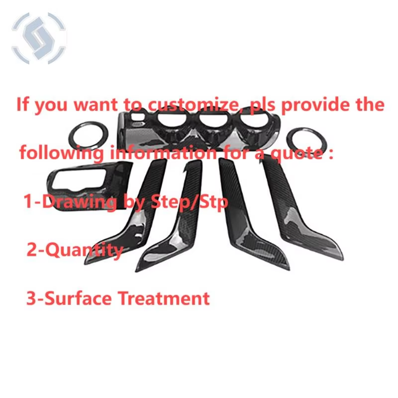 Desenli CNC Kesim Özel Karbon  - Motorcycle Parts incelemesi ve fiyatı